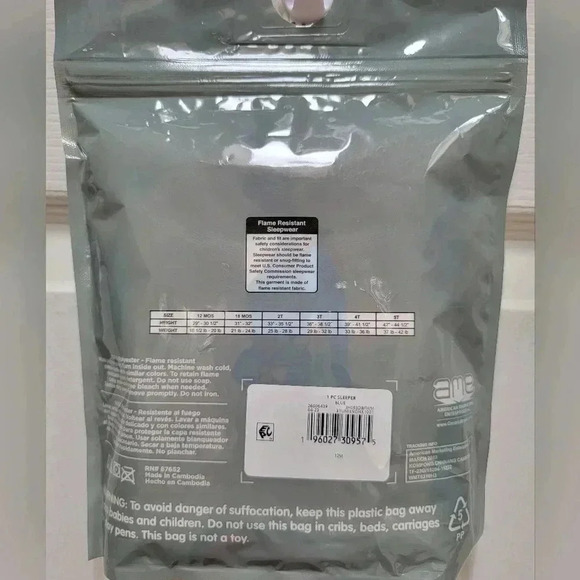 Cocomelon 12 Month Footed Pajamas - Picture 2 of 2